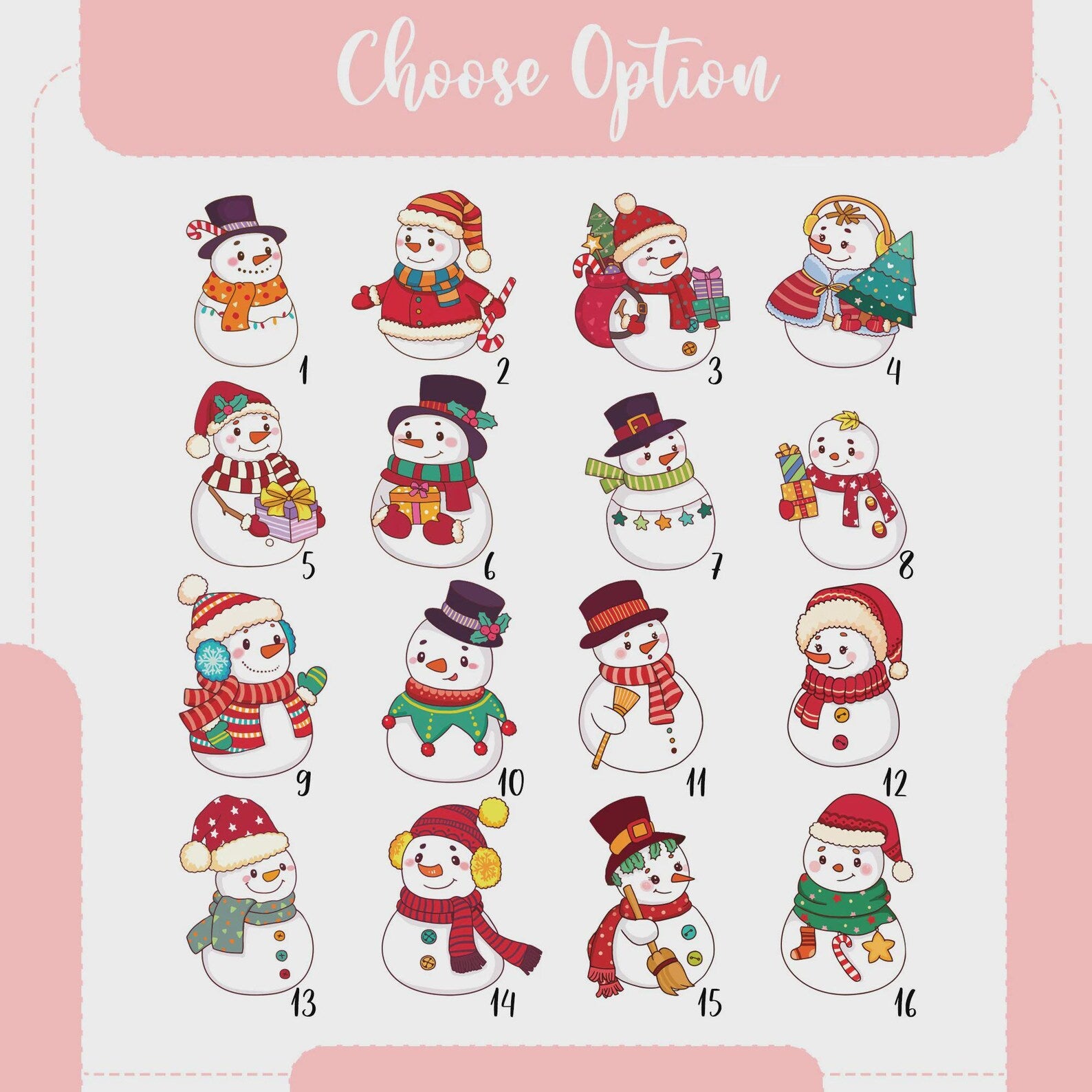 Personalized Snowman Christmas Ornament