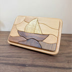 Wooden Sailboat Puzzle – Handcrafted 3D Ship Model for Kids & Adults