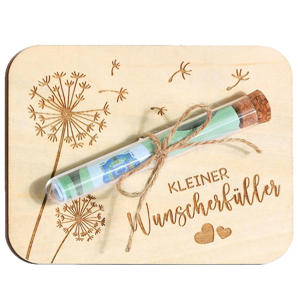 Wooden Creative Wallet Clip – Handcrafted Minimalist Money & Card Holder