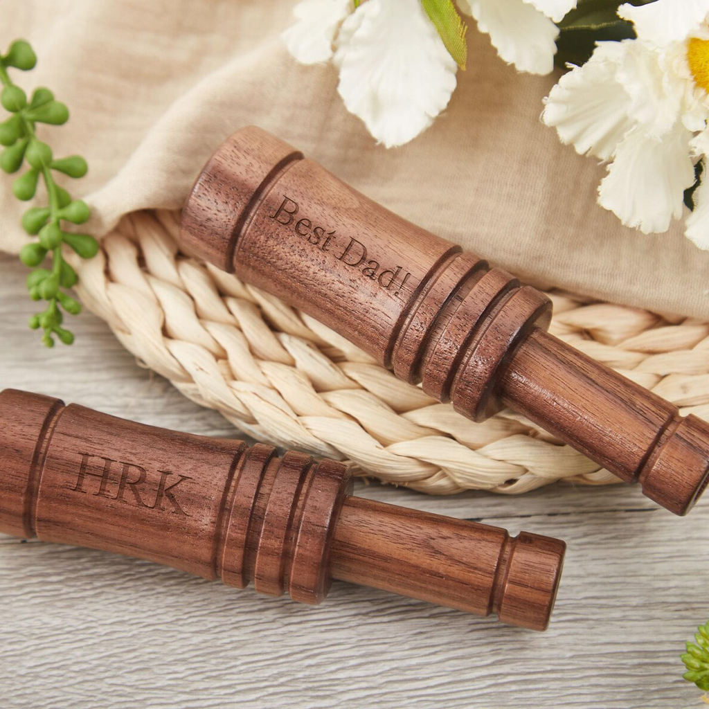 Custom Wooden Duck Call | Hand-Tuned, Easy-Blowing Hunter's Gift