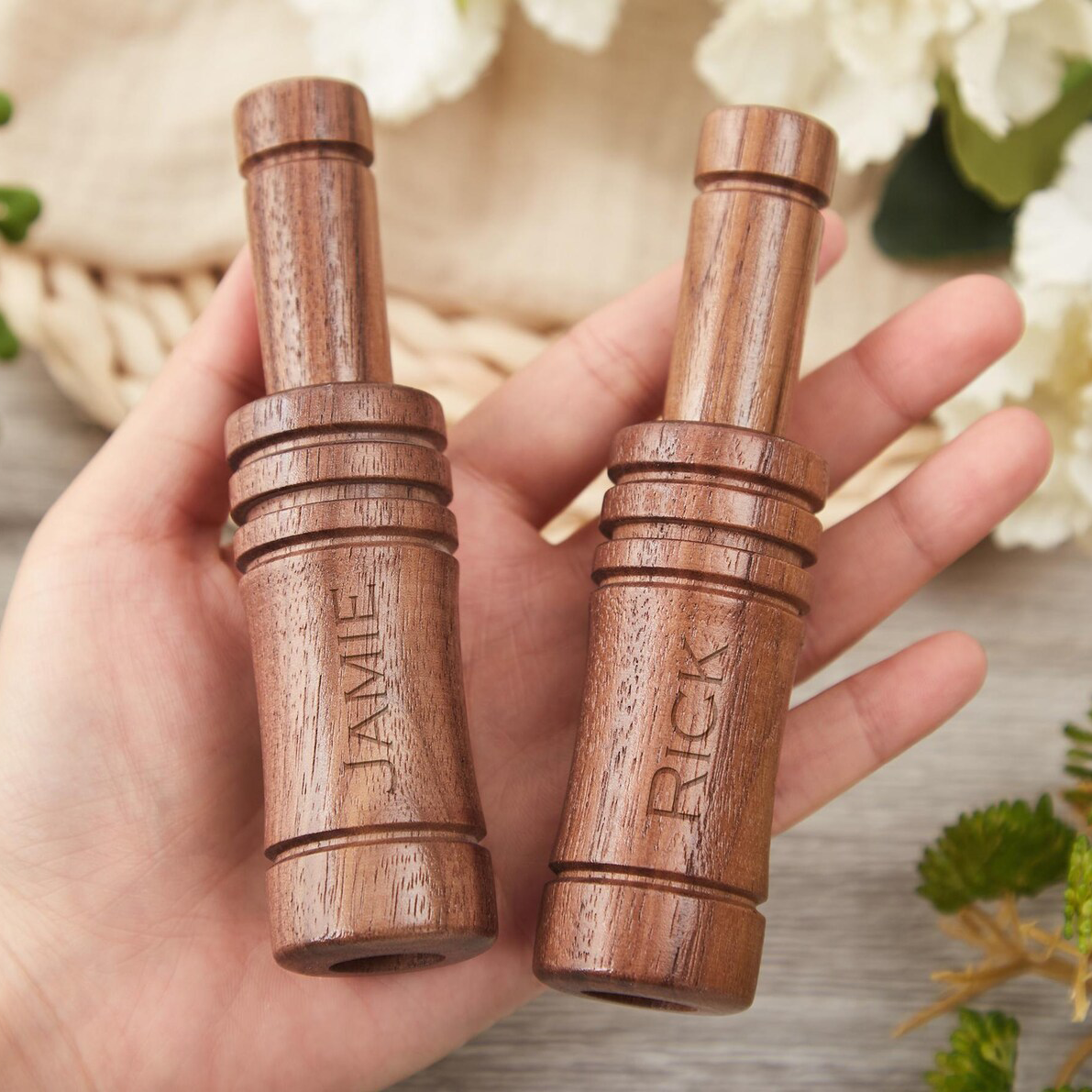 Custom Wooden Duck Call | Hand-Tuned, Easy-Blowing Hunter's Gift